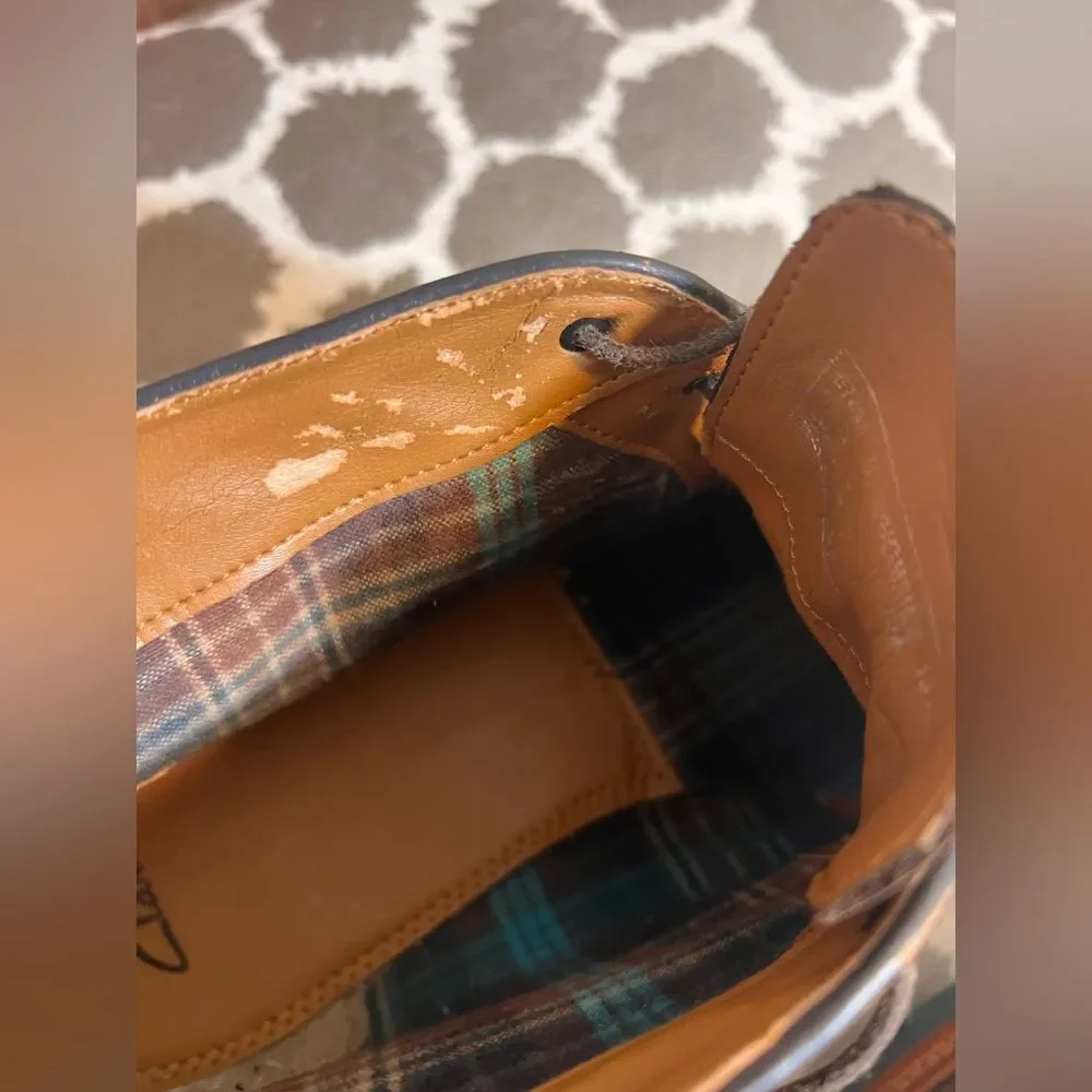 Clarks dark brown